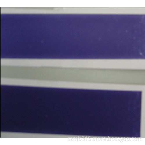 Purple Letterpress Conductive Carbon Ink in Multilayer (CP-3277)